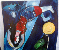 Reproduction from chagall