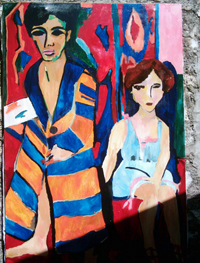 Reproduction from Ernst L. Kirchner